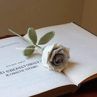 Серый градиент роза