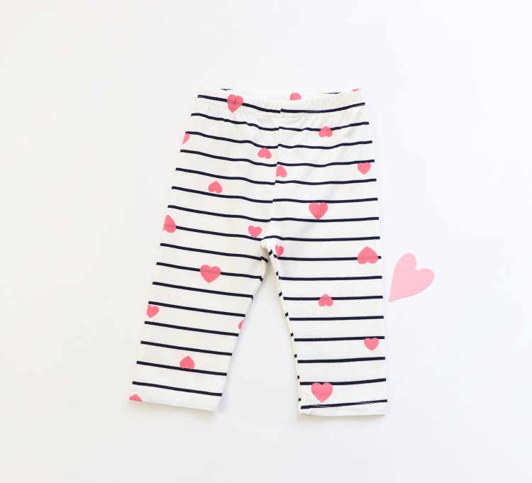 Yêu gia đình ~ quần cotton in hoa cắt cúp 2019 hè tải quần legging bé lớn quần lửng - Quần quần thô cho bé