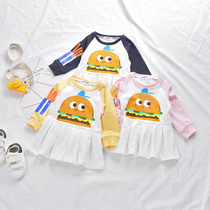 Girl Autumn Dress Dress 3 Year Old Girl Baby Summer Dress Child Skirt Ocean Gas Baby Spring Autumn 4 Children Princess Dress