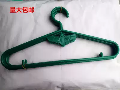 Military green hanger hanging clothes plastic model house hanger clothes hanging