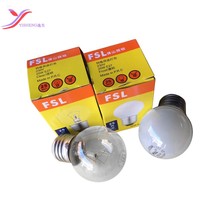 FSL spherical frosted bulb incandescent bulb yellow light bulb E27 big Luo mouth ball sand bubble 15W 25W40W55W