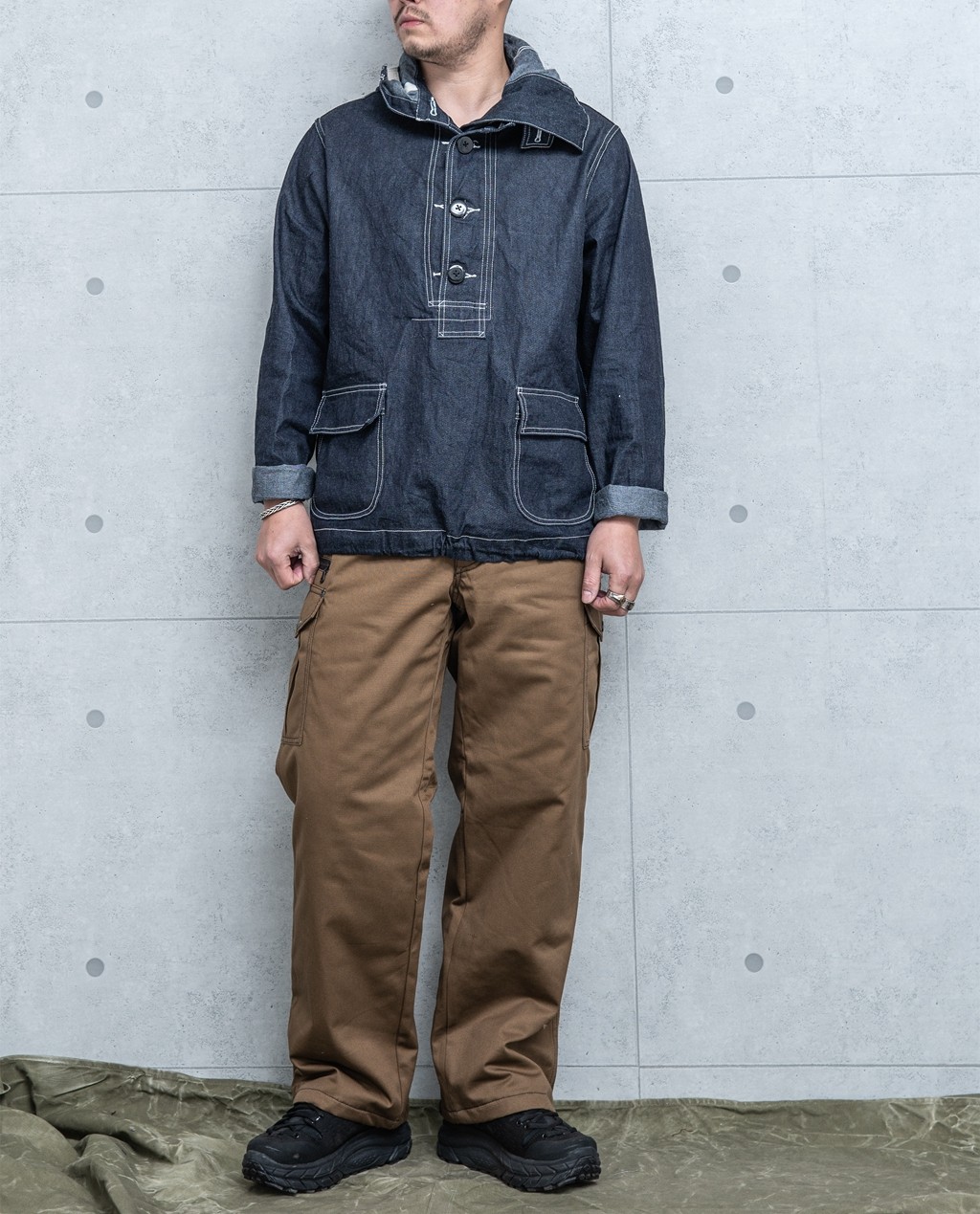 Daily Single Tooling Winter Anti-Chill Pants Warm Cotton Liner Windproof Deck Pants 974