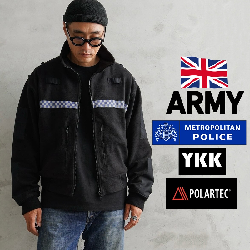 British Military Version London Fbi Tactical Warm Cycling Reflective Polartec Fabric P Fleece L3 Fleece Jacket Top
