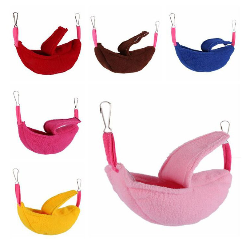 Hamster color banana nest cotton nest autumn and winter supplies long-staple cotton cold and warm winter cotton hamster supplies