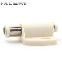 Single open cabinet door Magnetic cabinet door suction Cabinet door bumper Plastic magnetic spring magnetic touch