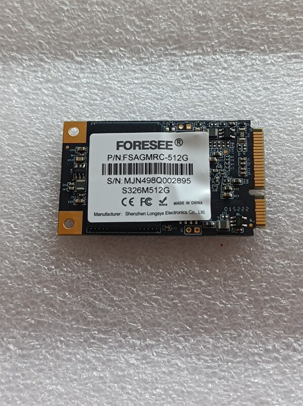 Brand New Jiangboil Foresee Msata 256g 512g Ssd Solid State Drive Industrial Grade Cashier