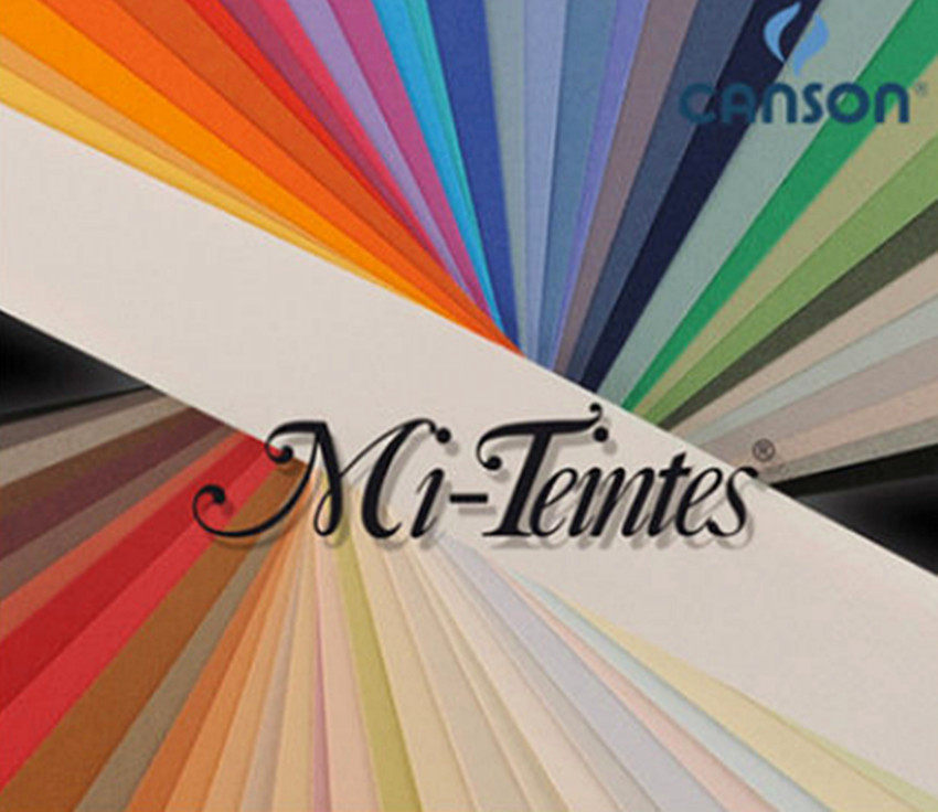 Canson Midan pastel paper 2k toner paper MiTeintes pastel drawing paper 160g double-sided texture art design toner paper color sketch paper toner paper 2k Midan paper 5 sheets price