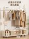 Clothes Rack Floor-Standing Bedroom Clothes Hanger Home Indoor Light Luxury Room Clothes Rack Movable Simple Coat Rack