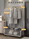 Clothes Rack Floor-Standing Bedroom Movable Household Clothes Drying Rack Indoor Bedside Clothes Hanging Storage Rack Coat Rack