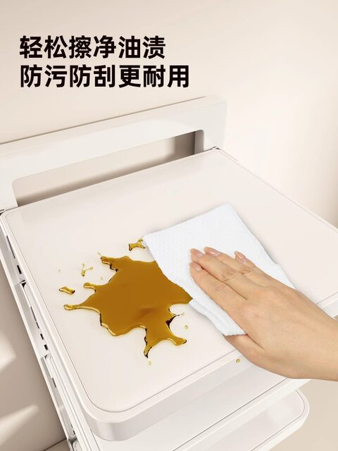 Kitchen Pot Storage Rack Multi-Layer Shelf Cabinet Organizer under Sink Countertop Floor-Standing Multifunctional Pot Rack