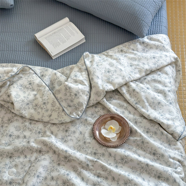Light luxury goose Modal Tennis Bed Cover Four-piece Set