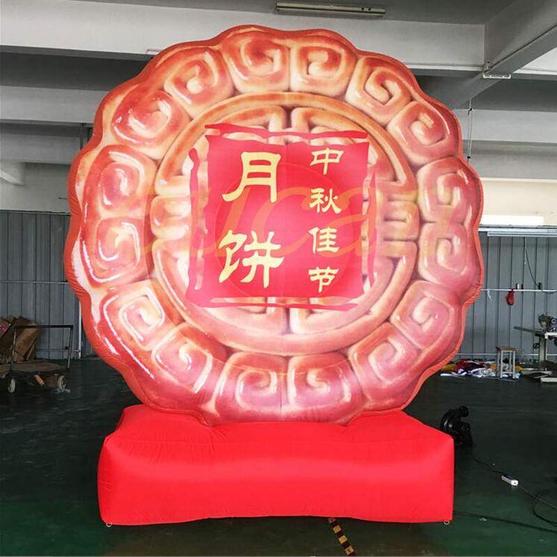Moon Rabbit Inflatable Mid-Autumn Festival Moon Rabbit Lighting Rabbit Inflatable Inflatable Jade Rabbit Inflatable Luminous Moon
