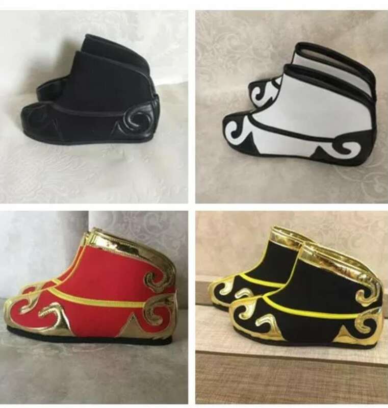 Traditional Performance Shoes for Men and Women, Quick Boots, Peking Opera, Yue Opera, Cos Performance, Martial Arts Shoes, Theatrical Shoes, Cloud Hook Shoes