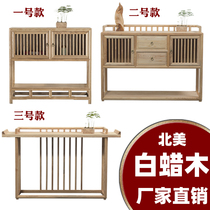 New Chinese style entrance partition shoe cabinet modern simple hall cabinet living room decoration rack