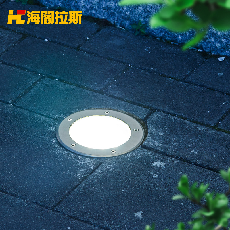 LED ground floor lamp Courtyard Light Grass Terrace Lamp Spotlight Garden Grass Buried Lamp Wall Corner Lamp Outdoor outdoor waterproof and buried lamp