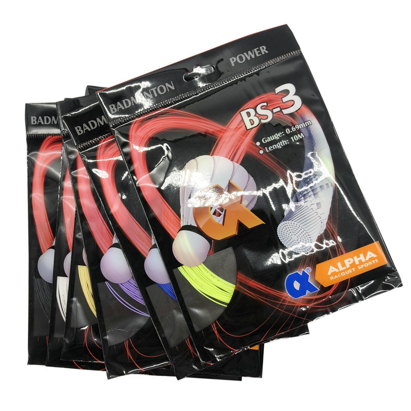 BS3 BS820 95 BG65 single large plate resistant training competition badminton racket line feather line
