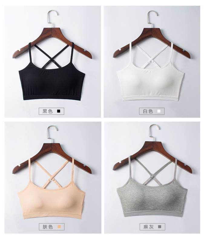 Pregnancy excellent Bra-t bra vest yoga sports underwear fixed chest pad modal nude underwear 018001