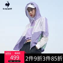 Lecac French Rooster light windbreaker casual light woven coat women