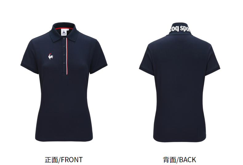 [18 mùa hè sản phẩm mới] Le Caquet Pháp cock thêu ve áo POLO áo thể thao T-Shirt nữ CBT-7162181 áo polo adidas nam