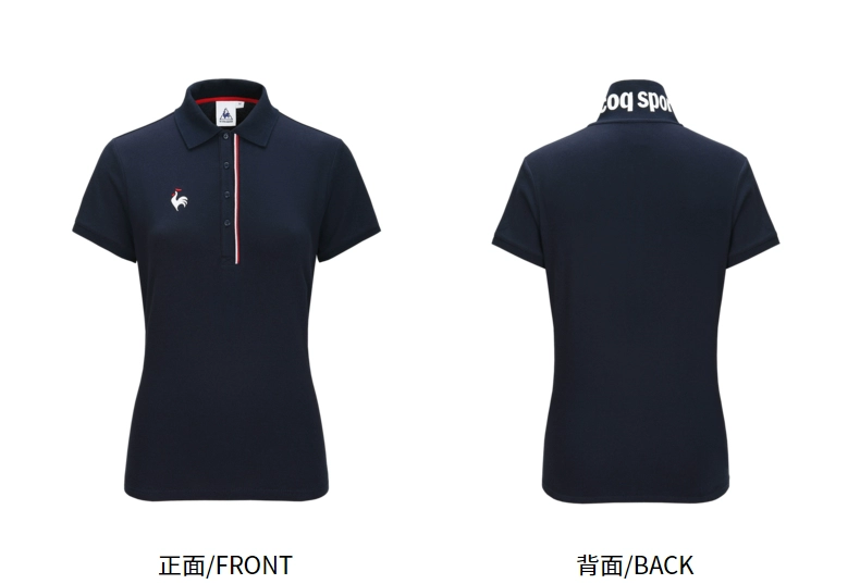 [18 mùa hè sản phẩm mới] Le Caquet Pháp cock thêu ve áo POLO áo thể thao T-Shirt nữ CBT-7162181