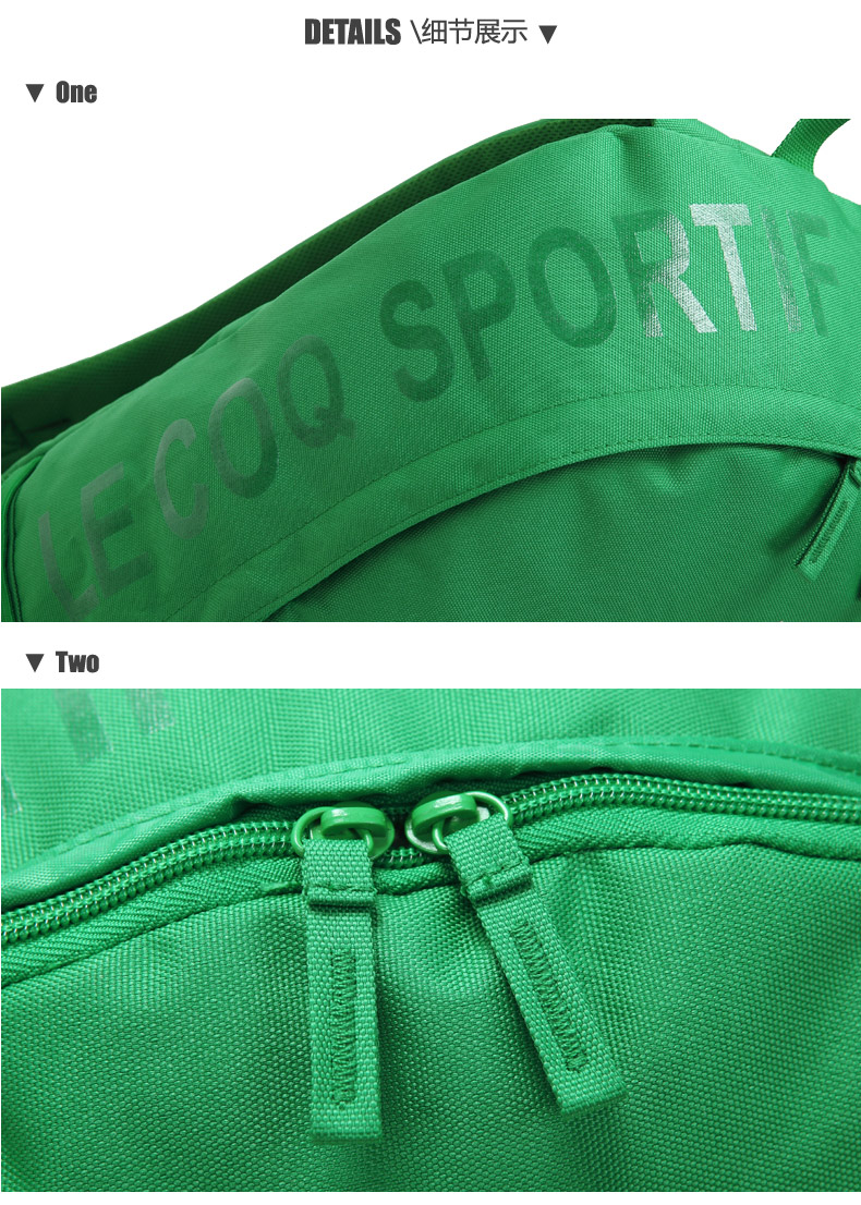 Lecoqsportif Lecak gà Pháp nam và nữ ba lô CA-8652161 balo đi học