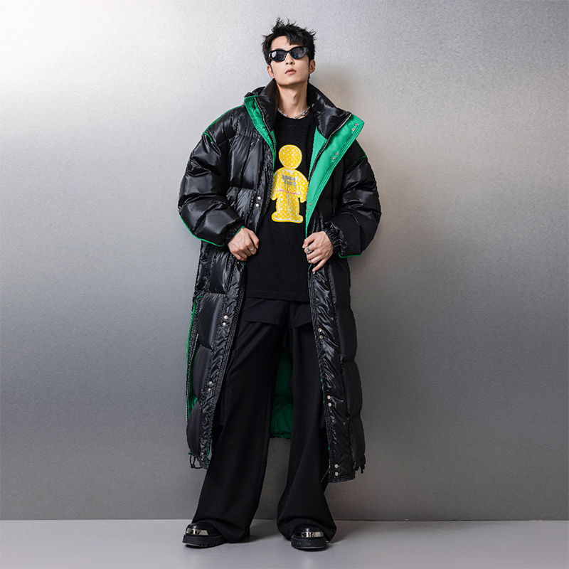 [Same Style as Gong Jun] Tsaiyu12 Designer Original Winter Long Ultra-Thick down Jacket for Extreme Cold