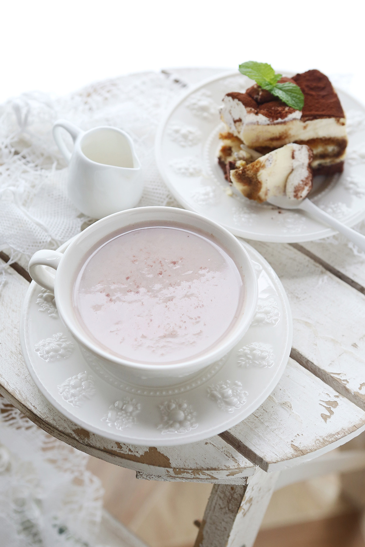 Zhang Xiaoming Cake Baked Milk Tea Hope is your new love bag mesh red milk tea non - soluble brewing drink