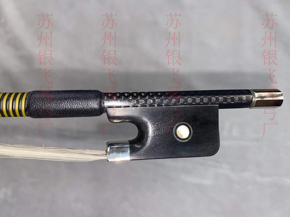 Flower plaid carbon fiber cellist Violin Bow Lattice checkered Mongolian white Mawei Suzhou Violin