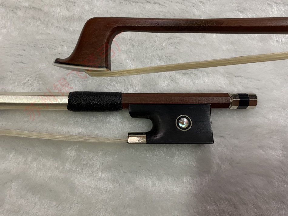 Brazilian fiddle bow beginner violin bow of adult children violin bow pure horse tail player direct sales