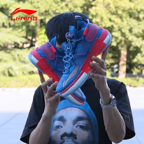 Li Ning, дышащая баскетбольная обувь, рождественская амортизирующая спортивная обувь, коллекция 2023