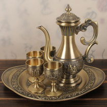  Ancient style wine set Sake jug Household white wine cup Spirits Ancient wine goblet Chinese style court wine jug