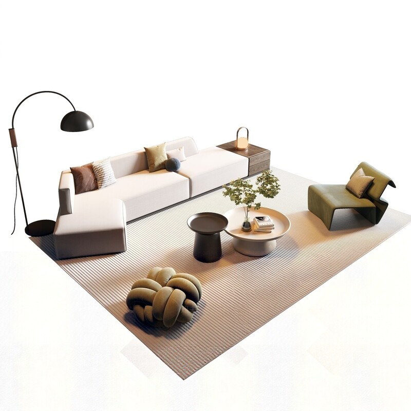 Modern Minimalist Corner Sofa Set for Living Room Lobby Seating Area Multi-Seater Corner Sofa Modern Minimalist Corner Sofa Set for Living Room Lobby Seating Area Multi-Seater Corner Sofa