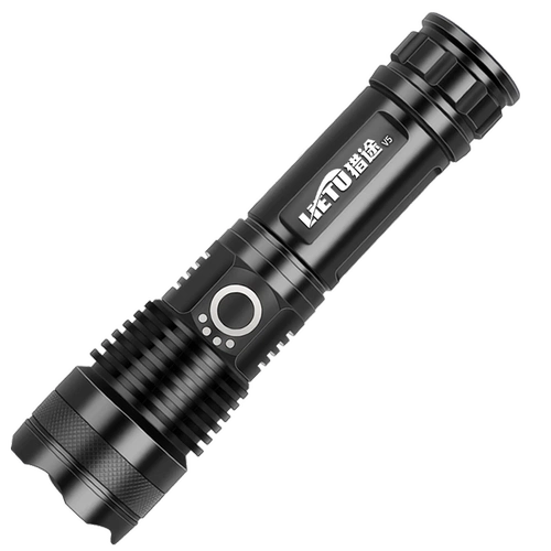 猎途 Перезаряжаемый супер яркий фонарь, светодиодный дорожный логический светильник, P90