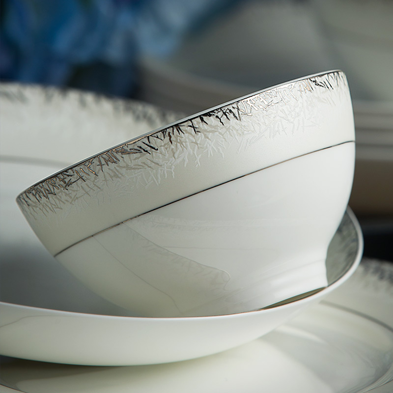 Garland 56 Nordic contracted ipads porcelain tableware suit key-2 luxury white up phnom penh household ceramics tableware dishes suit