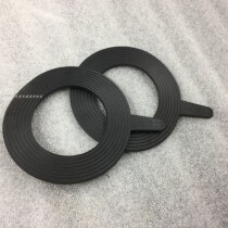 Gasket DN50 Flange Gasket Rubber Gasket 63 Rubber Gasket PVC-PPR-PE Flange Rubber Gasket 40g