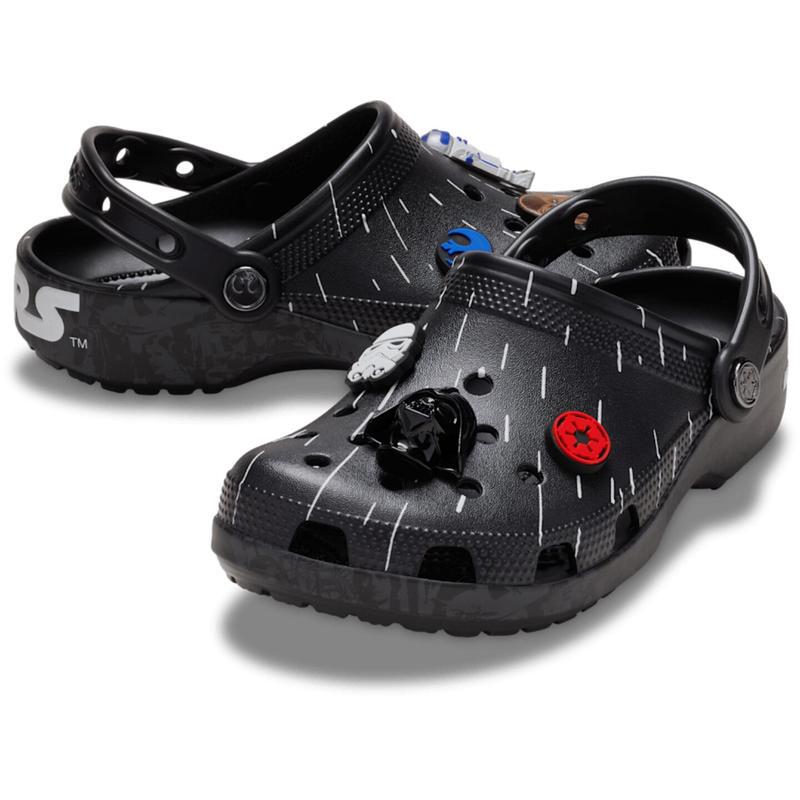 Crocs 2026 Star Wars Hyperspace Jump Black Warrior Clogs for Men