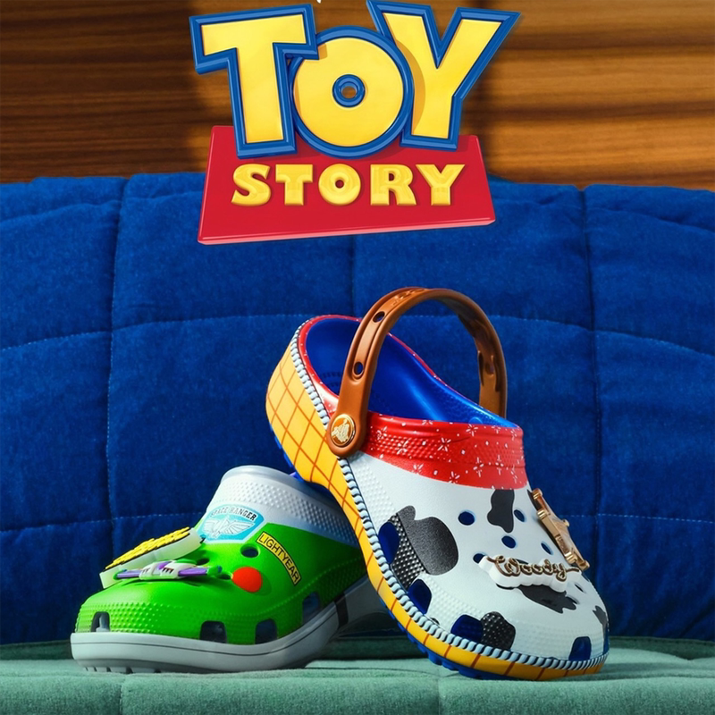 Toy Story X Crocs Collaboration Woody and Buzz Lightyear Clogs