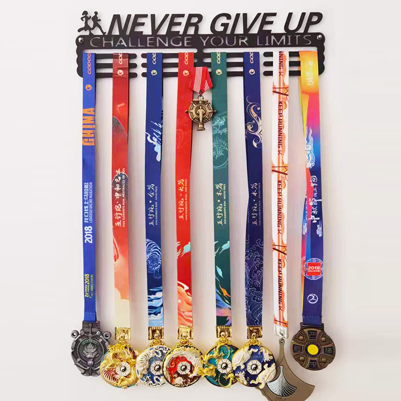 Traceless Punch-Free Metal Medal Storage Rack Marathon Sports Commemorative Medal Gold Medal Hook Display Rack Hanger