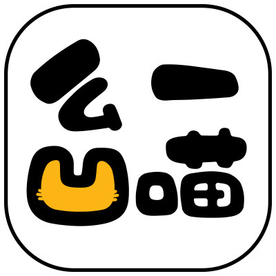 么一凹喵宠物商城的LOGO