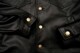 GRAF original brand black loyal Doberman pinscher lamb wool lining gold buckle cold-proof black leather jacket jacket