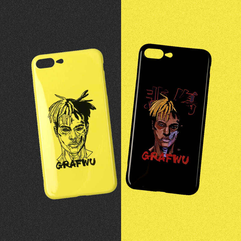 GRAF Original Brand Rapper XXXTENTACION iPhoneX 7 8 Plus Soft Phone Case