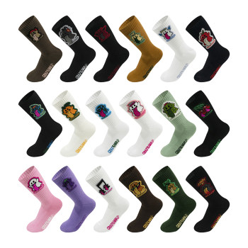 ຖົງຕີນກາງ-calf socks mid-calf socks graf&wu 2022