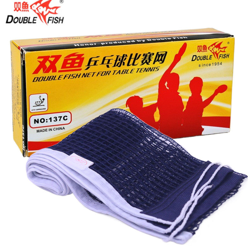 double fish table tennis nets Collapsible Net and Post Set, Advanced Adjustable Training Competition Professional Ping Pong Net with Strength Screw Clamp, Easy Set Up, Stable Base for Standard Table Sports High Class Net Set,Rolling Ball