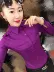 Áo phông châu Âu 2019 xuân mới áo dài tay nữ phiên bản Hàn Quốc của thời trang rắn màu Áo sơ mi nữ dáng hoang dã - Áo sơ mi kiểu áo sơ mi đẹp Áo sơ mi