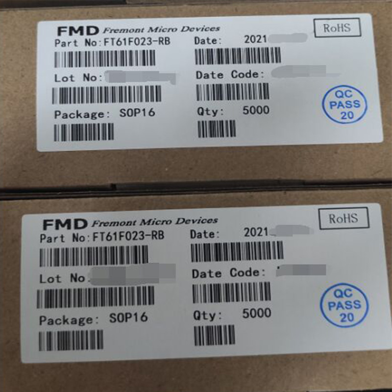 FT61F022A-RB FT60F023-RB FT61F023-RB Glowmang Micro FMD Microcontroller FT61F