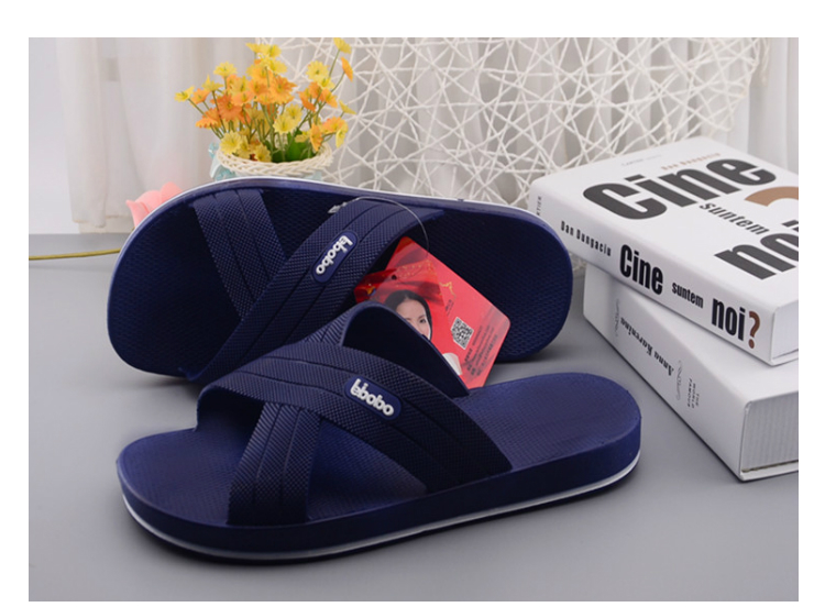 Dép nam chống trượt cộng với chất béo nhà Jiate size lớn cộng với size dép và dép nam 46 47 48 49 dép pedro