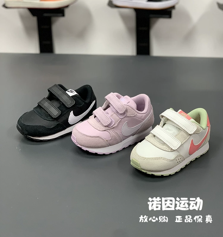 Детская обувь Nike/, весенние вафельные кроссовки, лёгкие дышащие кроссовки на липучке, повседневная обувь 806255