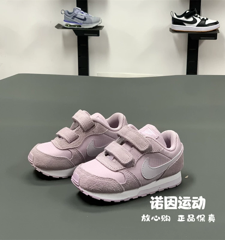 Детская обувь Nike/, весенние вафельные кроссовки, лёгкие дышащие кроссовки на липучке, повседневная обувь 806255