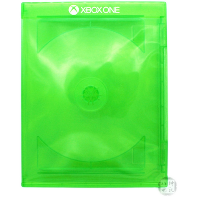 Microsoft XBOX ONE empty disc box Blu-ray game box shell can put cover replacement box green transparent