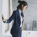 Осенний модный комплект, костюм, пиджак классического кроя, комбинезон, коллекция 2022